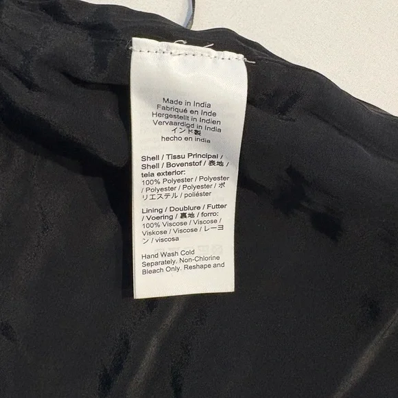 Sold J Crew Collection circle-sequin mini skirt Womens Size 4 black  msrp-$248 - Picture 8 of 9